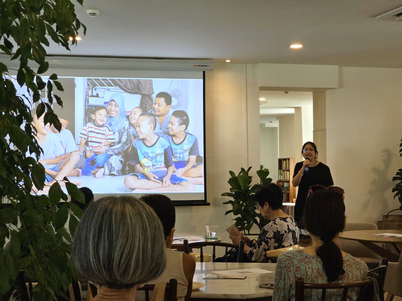 The donor learning trip highlighted the essential support that lower-income families need to gain stability and enhance their quality of life